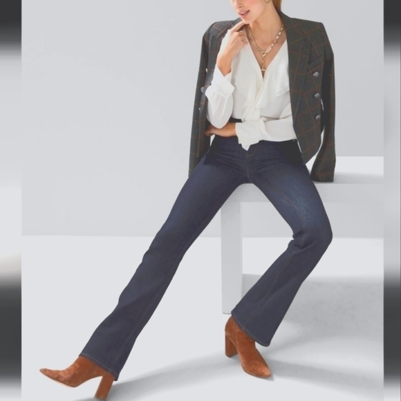 Michael Kors Stretch Bootcut Jeans - Picture 1 of 5